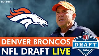Denver Broncos NFL Draft 2024 Live Round 1