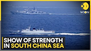 China holds combat patrol amid US-led war games in South China Sea | World News | WION