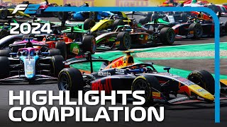 ALL Race Highlights From The 2024 F2 Season!