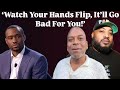 Marc Lamont Hill Confronts Queenzflip About Negative Comments Made By Shampoo!