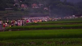 肥土山地区虫送り・2016