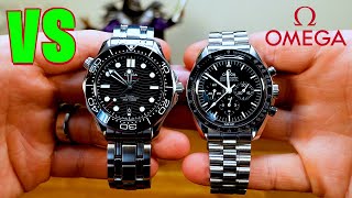 Omega Speedmaster VS Seamaster | Which One Should You Choose?