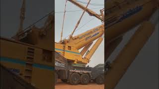 Now you can realize the size of a 900 ton. mobile crane.