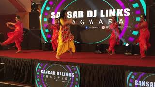 Punjabi Song Dance Peformance || Sansar Dj Links Phagwara || Top Punjabi Group || Punjabi Wedding ||