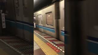 東京メトロ東西線南砂町駅 快速列車通過