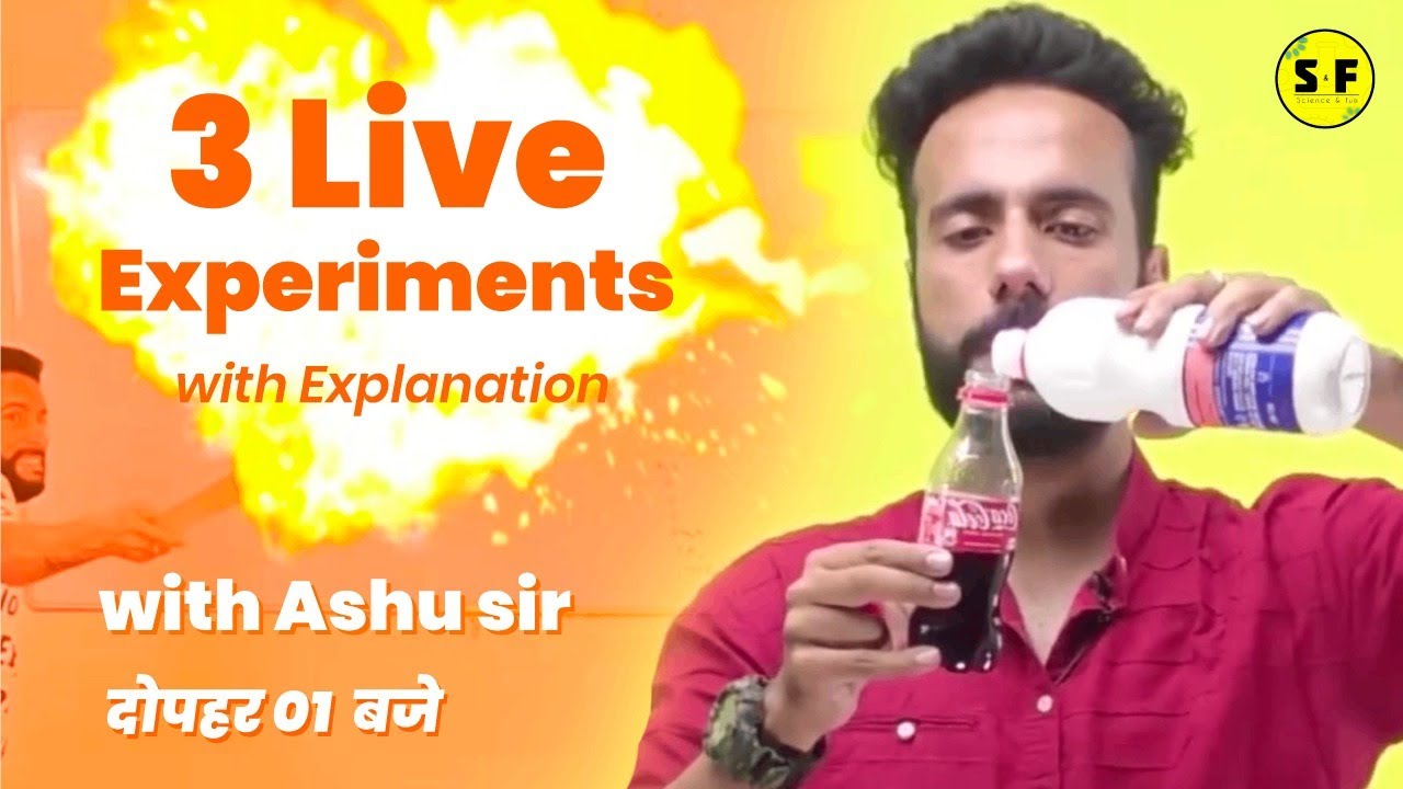 Live Experiment With Explanation Learn Concept With Tricks Live