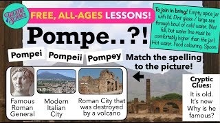 Home Ed: The Romans 4: Pompe..?