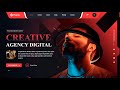 Animated Personal Portfolio using HTML CSS JS | Templete #1 | #Aslicecode