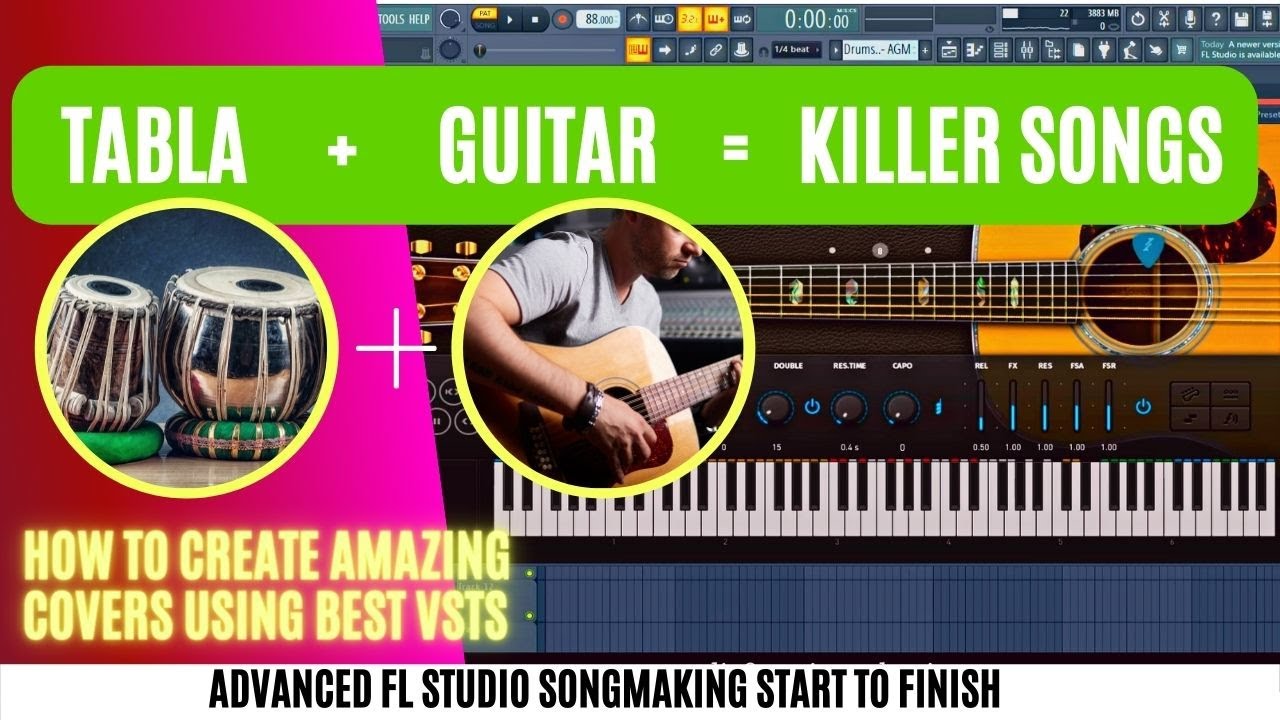 TABLA + GUITAR = ULTIMATE BOLLYWOOD HIT FORMULA | FL Studio Advanced ...