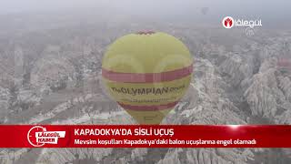 Kapadokya'da Sisli Uçuş