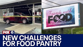 Waukesha's 'Friends with Food' window fixed, but new financial woes | FOX6 News Milwaukee