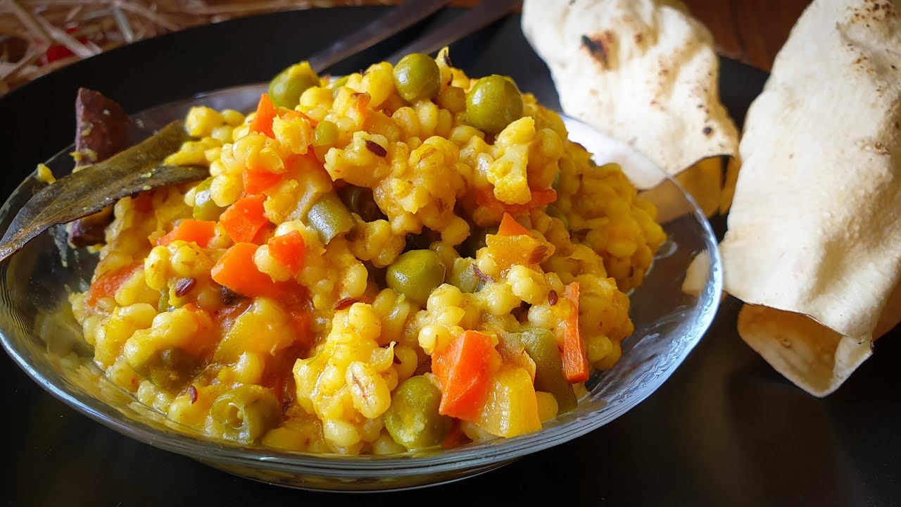 Mixed Vegetable Barley Khichdi | Weight Loss Recipe – Kitcheri