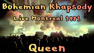 Bohemian Rhapsody - Queen - Live at Rock Montreal (1981) - (Traduzione in italiano)