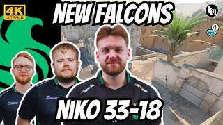 😮NiKo (33-18) Dust2 w/magisk/TeSeS | Jan 18, 2025 | CS2 POV/DEMO