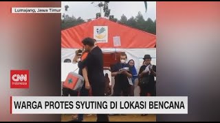 Warga Protes Syuting di Lokasi Bencana