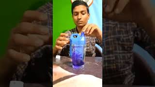 Simple Science Experiment | Invisible Colour From Water | Ujala Vs Rin Ala Experiment #shorts #viral