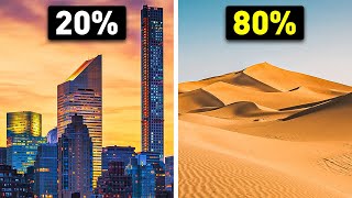 Why People Avoid Living on 80% of Saudi Arabia's Territory