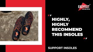 EASYFEET Insoles Customer’s Review. Great for pain relief