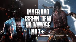 SEKIRO - INNER DUO, ISSHIN\u0026GENICHIRO [ NO DAMAGE, NG 7+ ]