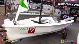 2016 RS Quest 14.1 Dinghy - Walkaround - 2015 Annapolis Sail Boat Show