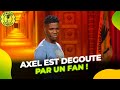 Axel Merryl dégouté par un fan au Parlement du Rire