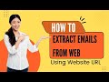 Web Email Extraction from URLs with Web Email Extractor URL Software | Build Your Contact List