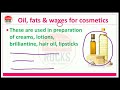 cosmetics part 1 definition classifications ingredients surfactants humectants wax oil