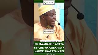 Vikuku Vinatakiwa Vifiche Ukionesha Unapata Madhambi -Sheikh Muharrami Mziwanda #love #live #muriya