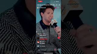 Niall horan much music tik tok live