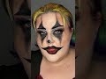 MINI CLOWN MAKEUP TUTORIAL #shorts #makeup #halloween