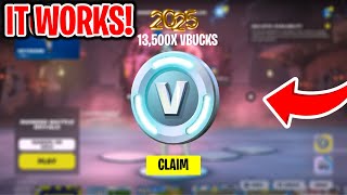 *NEW* VBUCKS METHOD Can Get You FREE VBUCKS in Fortnite Chapter 6! (New VBucks Glitch 2025)