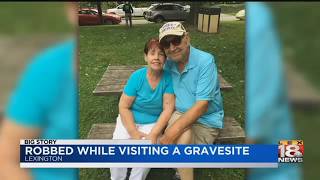 Robbed While Visiting A Cemetery
