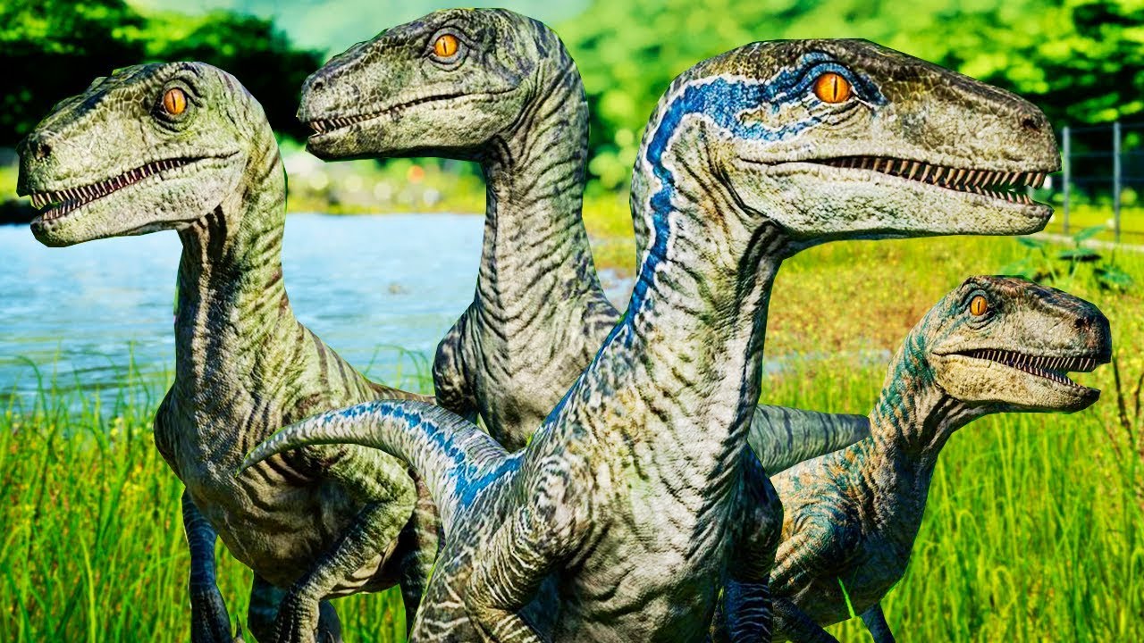 Squad Raptor | Blue, Delta, Charlie E Echo + Indominus Rex | Jurassic ...