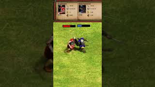 Legionary vs Elite Samurai (AoE2) #Shorts