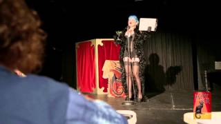 Dr Sketchy's at Le Chat Noir Theatre featuring Queen April