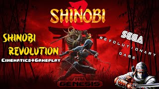 Shinobi SEGA to Nintendo 3D FULL HD+60FPS. Retro revolutionary game. 12 Gameplays + Cinematic.❤