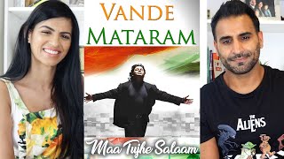 MAA TUJHE SALAAM | VANDE MATARAM | A.R. Rahman | Music Video REACTION!!