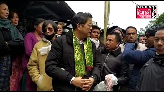 गोरामुमो दार्जिलिङ ब्राञ्च अध्यक्ष अजय एड्वर्डले आफ्नो राजनैतिक भ्रमणको शुरुआत गर्दै