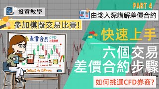 [差價合約]六大準則挑選CFD券商｜模擬交易 測試個人策略和技術｜參加模擬交易比賽！｜由淺入深詳細講解差價合約交易(四)