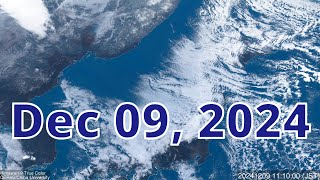 [ひまわり9号]2024年12月9日ひまわり画像ふりかえり（日本域） / CEReS, Chiba University