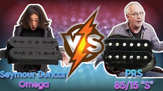 Seymour Duncan Omega (Mark Holcomb)  VS  PRS 85/15 S