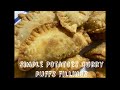 Simple Potatoes Fillings for CurryPuffs (Inti Kentang Untuk Epok-Epok)