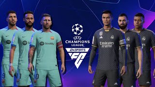 EA Sports FC 24 | Barcelona vs Real Madrid Gameplay | UEFA Chamepions League 23/24