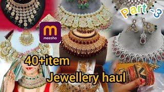 💥🪴HUGE Meesho new Jewellery Set Haul | Starting at ₹150/- | Meesho Festival/Wedding Jewellery#meesho