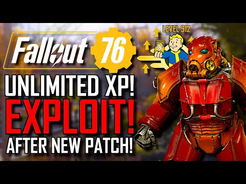 Fallout 76 | UNLIMITED XP! EXPLOIT! | Reach LEVEL 900!+ | AFTER PATCH! | INFINITE! AMMO & XP! Exploit!