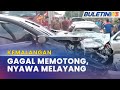 KEMALANGAN | Lelaki Maut, 4 Cedera Nahas 3 Kenderaan