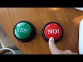 yes and no buttons