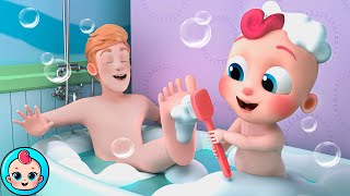 The Bath Song | Let's Take a Bath | Bubbleee Kids Songs & Nursery Rhymes Compilation