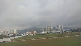 Landing at Penang international airport Malaysia | பினாங்கு ஏர்போர்ட் மலேசியா