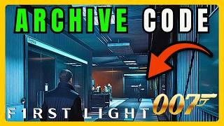 Archive Security Key Code | 007 First Light | WEBB Security